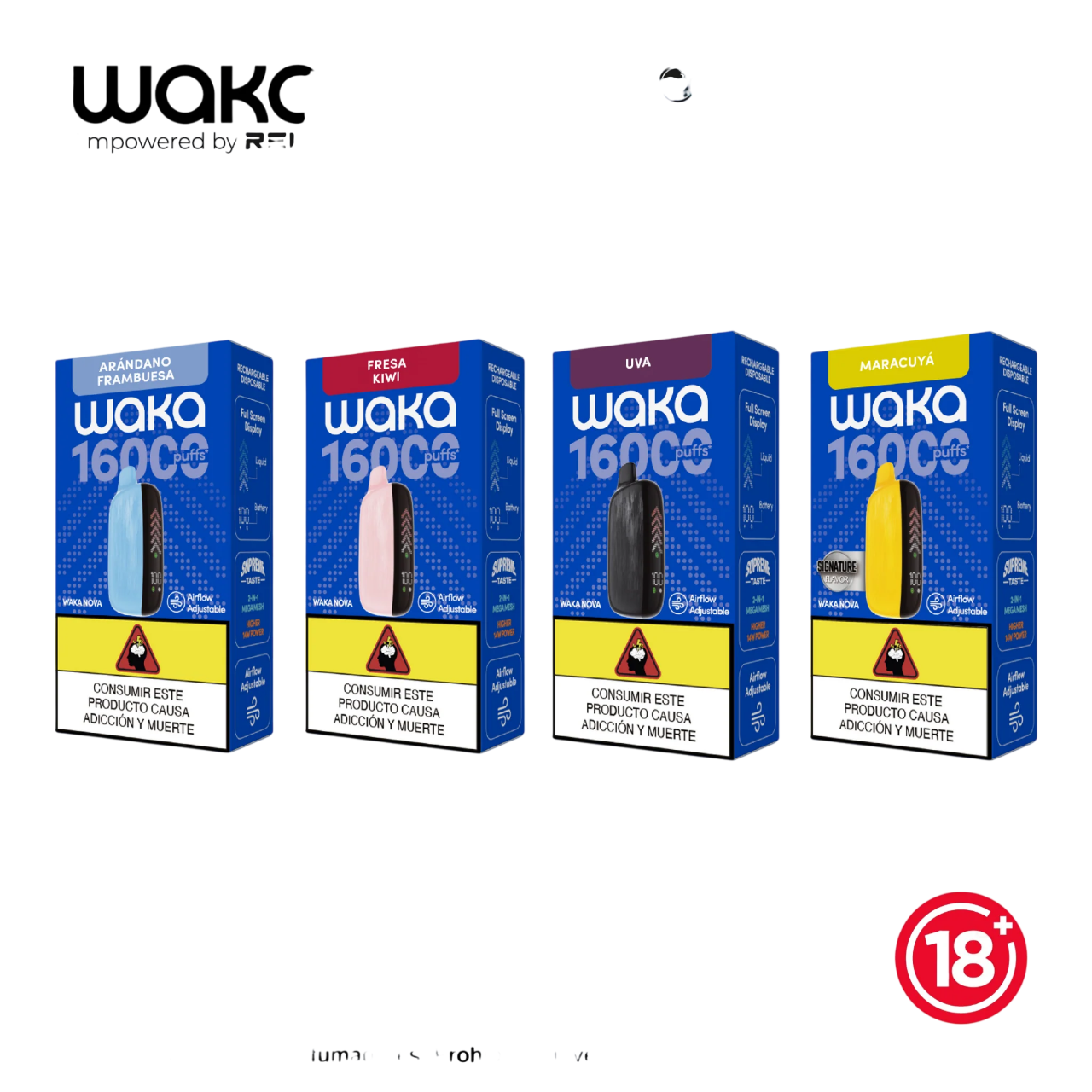 Waka Nova - 16.000 Puffs - 5%