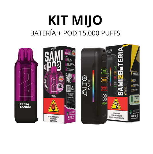 Mijo Sami Pod 2 - 15.000 Puffs - 5%