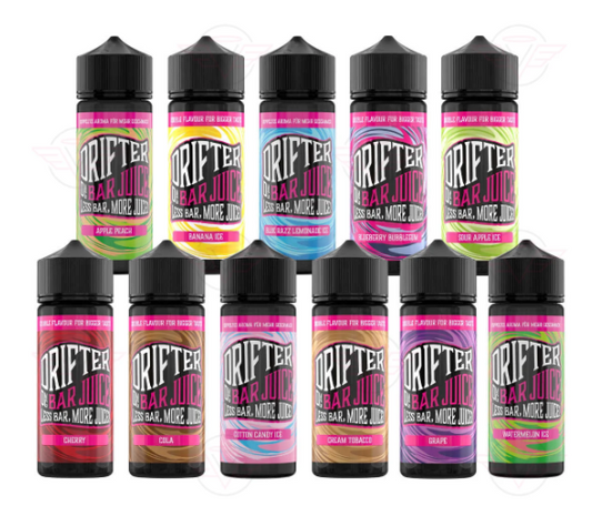 Liquido Drifter - 120ml - 3 Mg - Base Libre