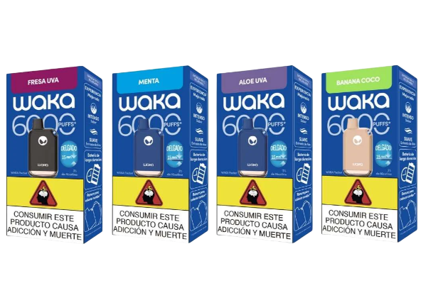 Waka Pocket 6.000 Puff - 3%
