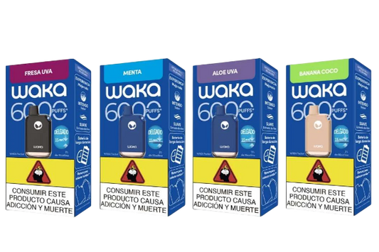 Waka Pocket 6.000 Puff - 3%