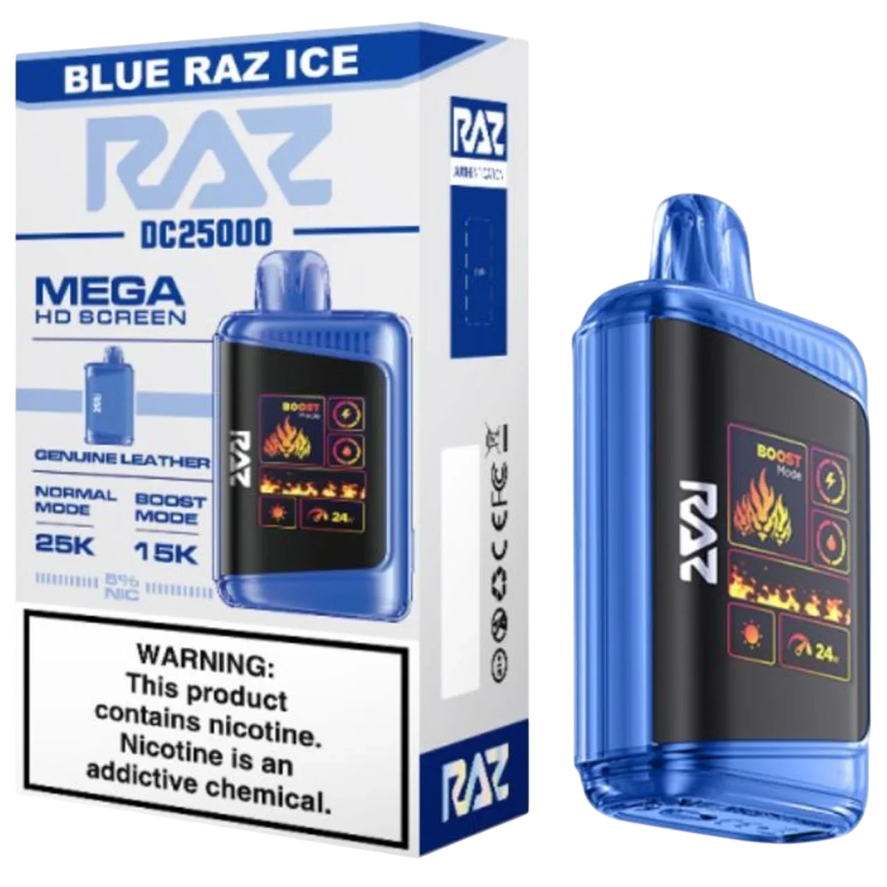 Razz - 25.000 Puffs - 5%