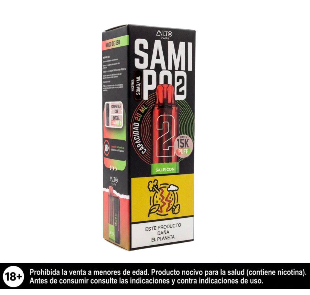 Mijo Sami Pod 2 - 15.000 Puffs - 5%