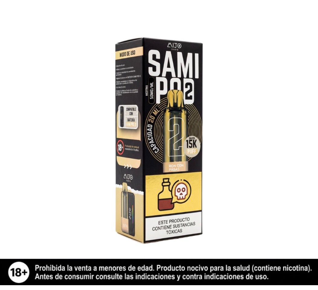 Mijo Sami Pod 2 - 15.000 Puffs - 5%