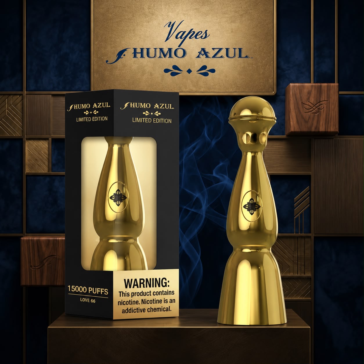 Tequila Humo Azul Limited Edition - 15.000 Puffs - 5%