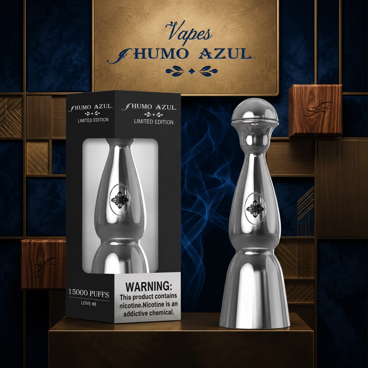 Tequila Humo Azul Limited Edition - 15.000 Puffs - 5%